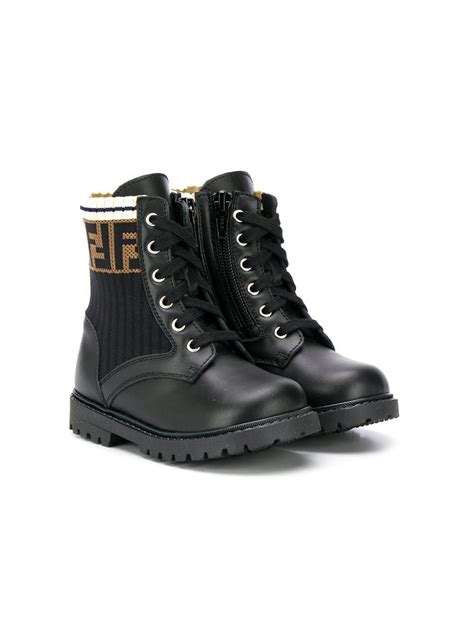 fendi kids shoes|fendi combat boots kids.